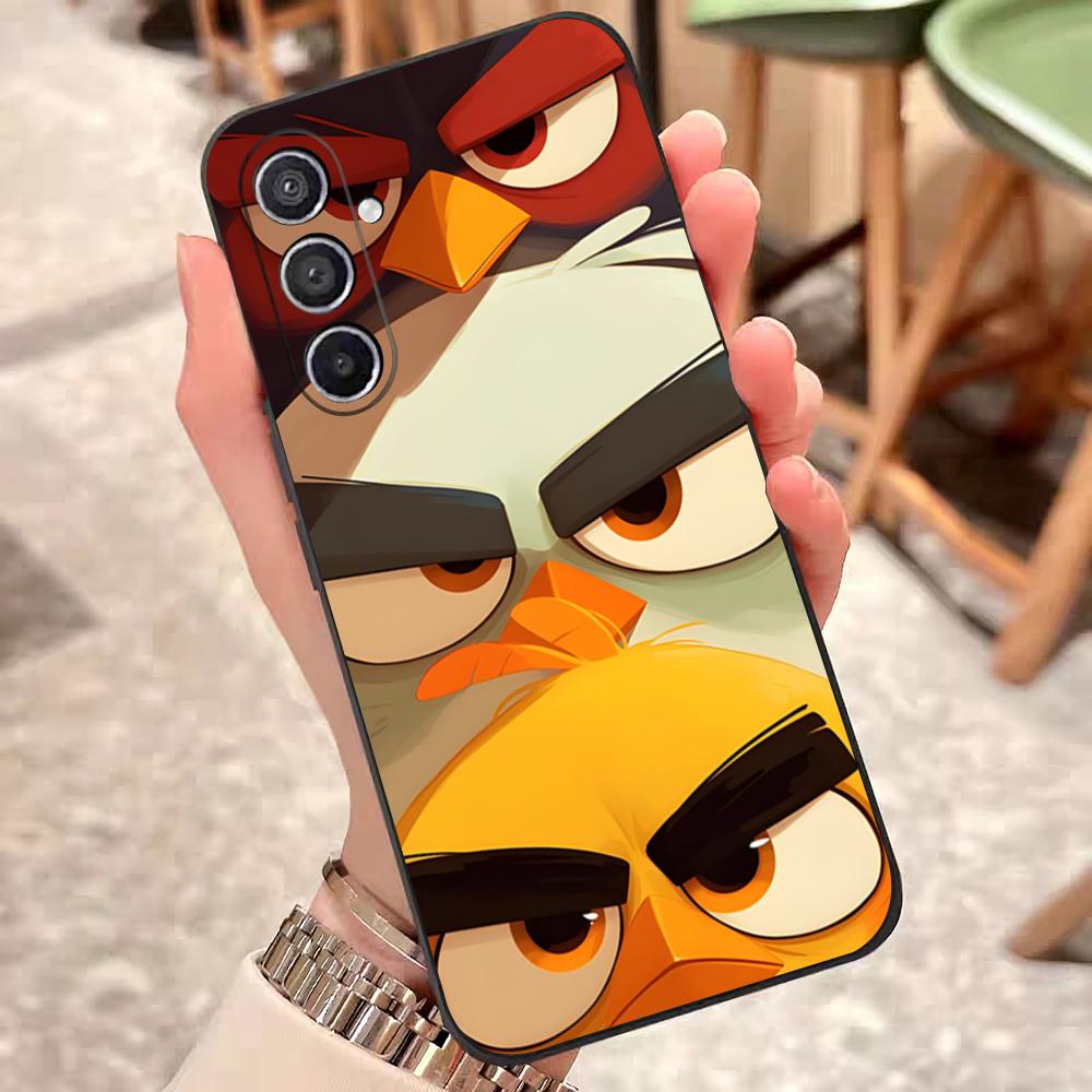 GAME A-Angry Bird Phone Case For Samsung S26 S25 Edge S24 S23 S22 S21 S20 Ultra Plus Fe Galaxy Silicon Cover
