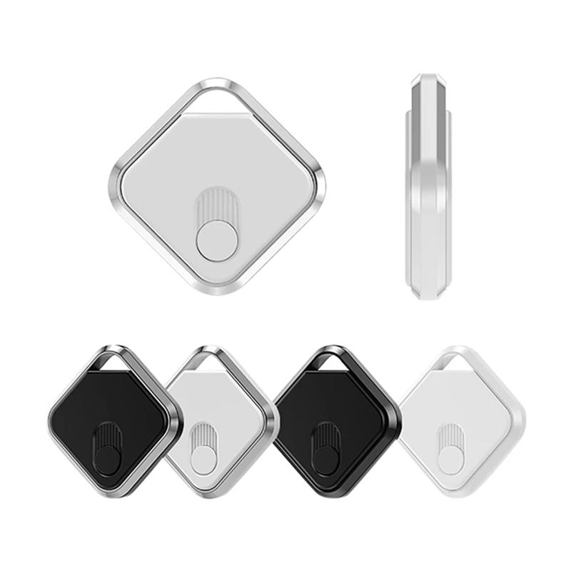 1 PCS Long Distance Smart Tag GPS Tracker Bike Anti-Lost Alarm Mini Locator Keys Finder For Air Tag Works With IOS Find My (A)