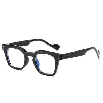 Square Flat Mirror, Retro Square Simple Reading Versatile Exquisite Business Glasses Frame