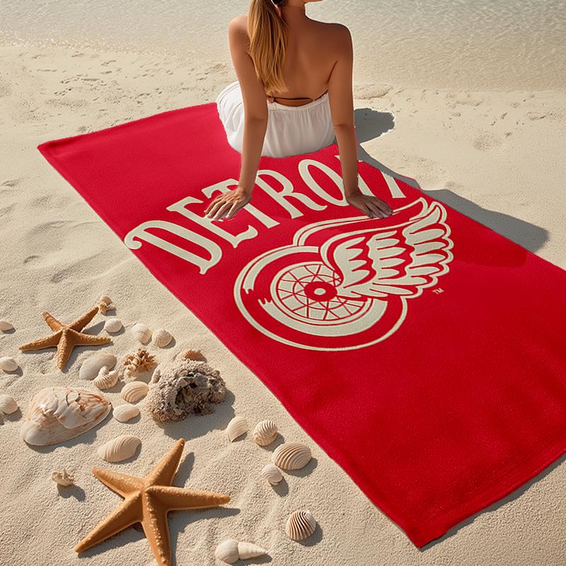 RedWings Fashion Beach Towel: Ideal for Summer Adventures Soft, absorbent and quick drying suitable for swimming and bathing