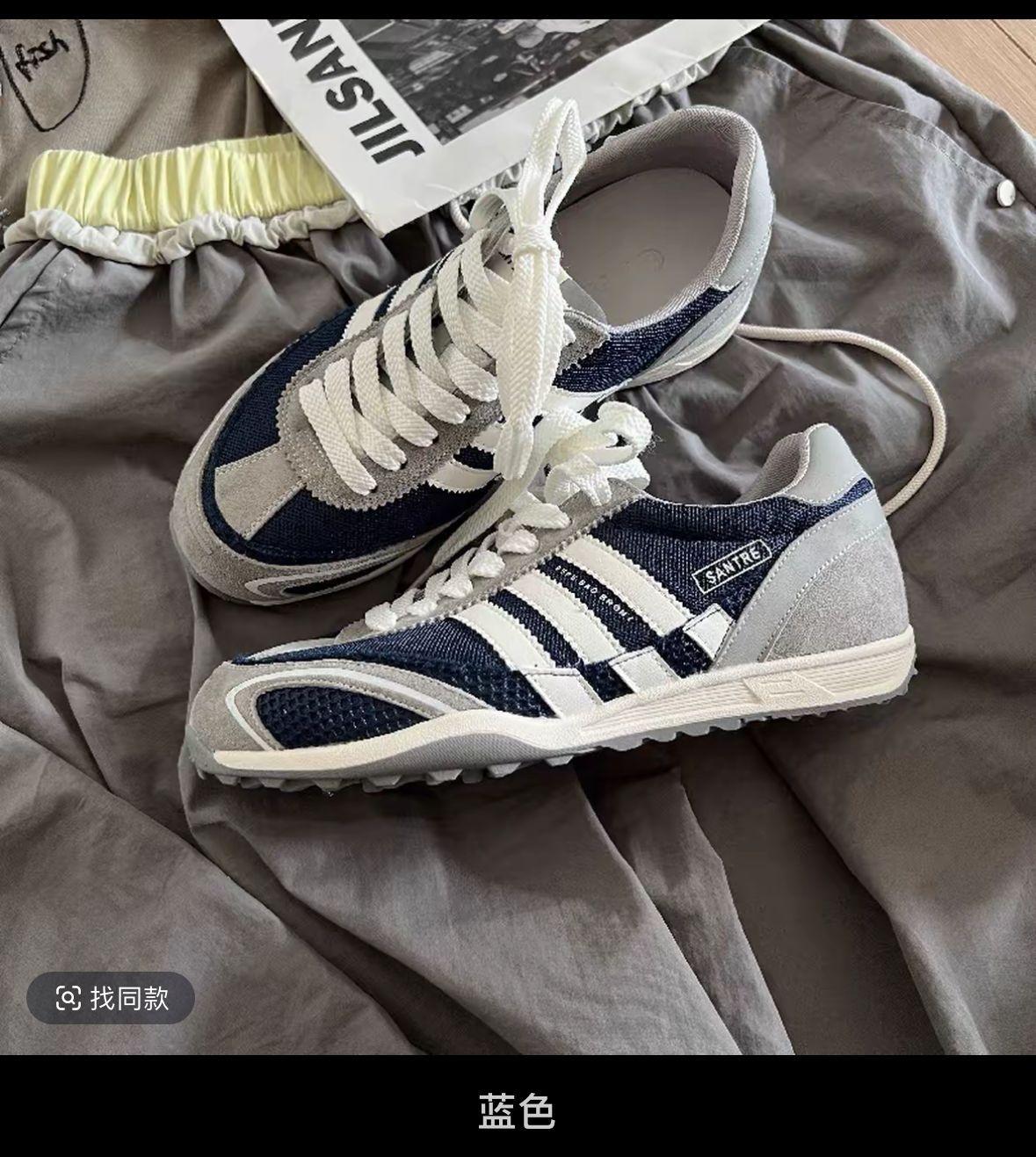 

Guyun Shu 2025 summer new inner height increase thick-soled breathable German training shoes women s versatile casual mesh sports shoes 40 синій
