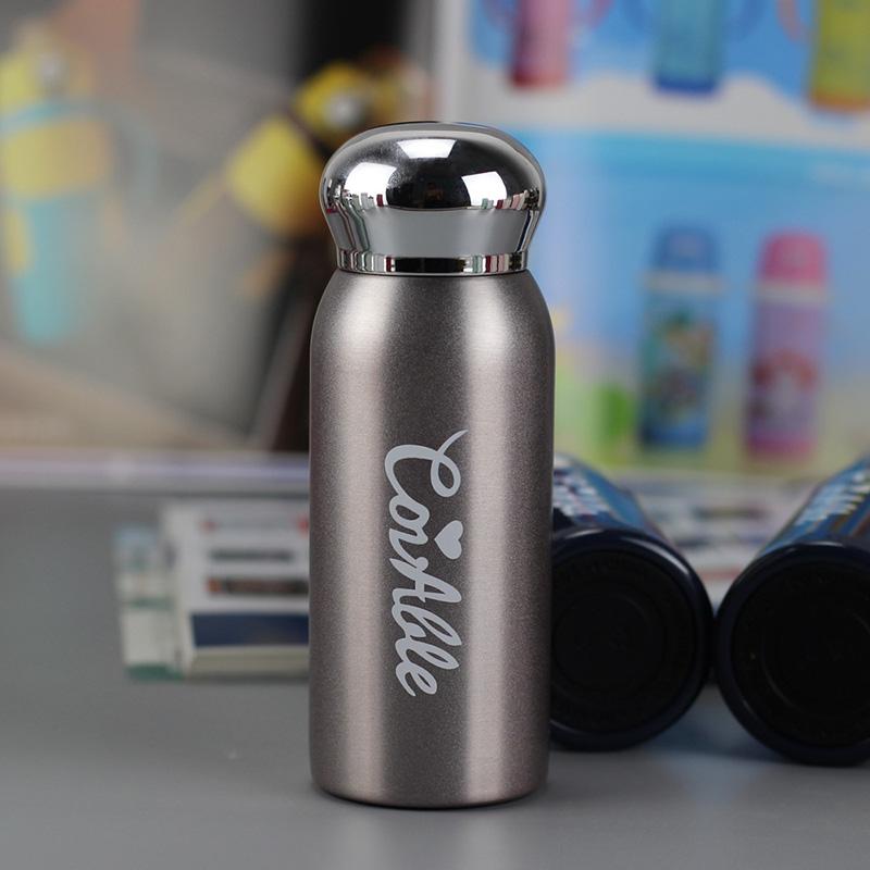 

180/220ml Portable Thermos Stainless Steel Double Wall Thermal Bottle Travel Mug Vacuum Cup School Home Tea Coffee Drink Cup 180ml фіолетовий