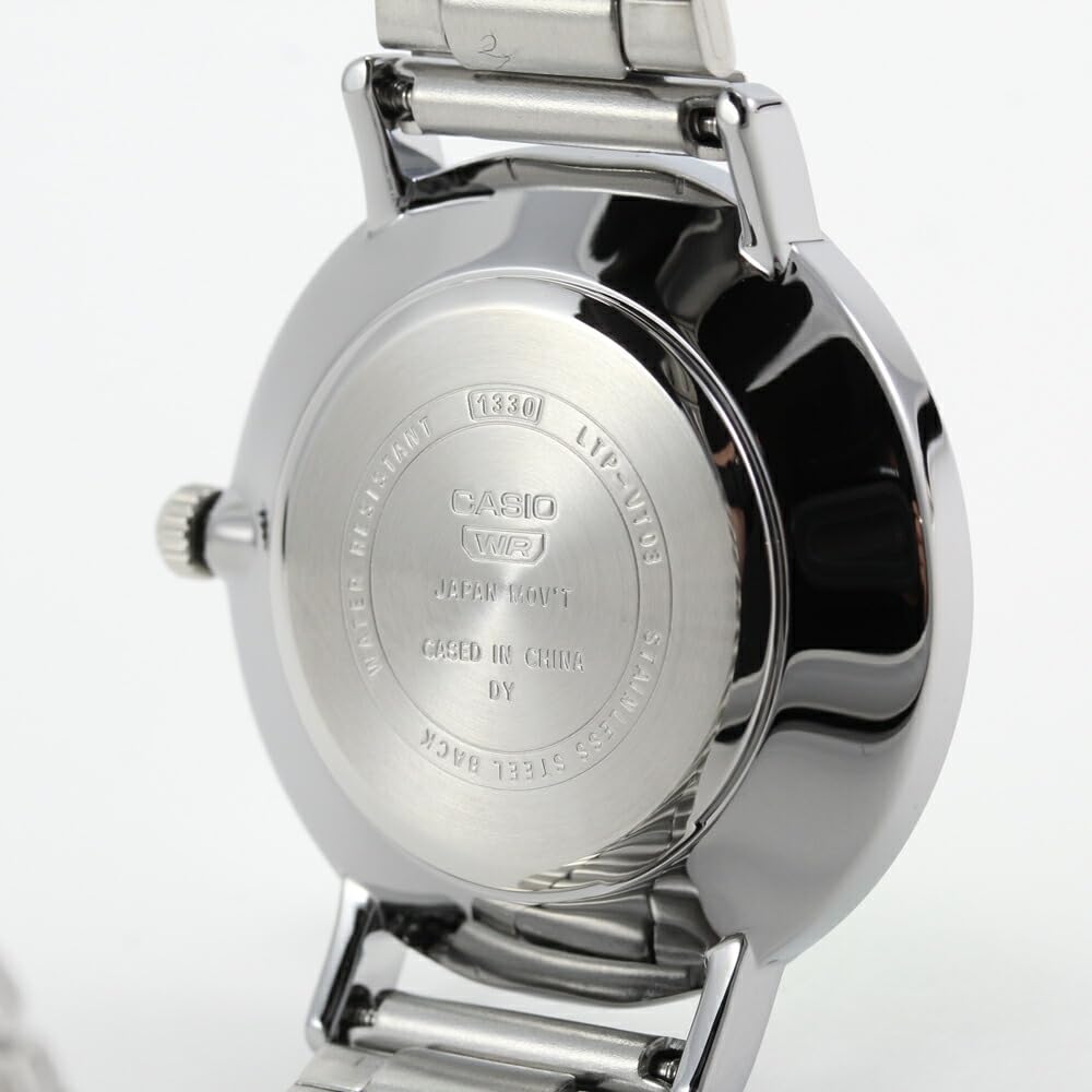 CASIO LTP-VT03D-7B women's watch silver