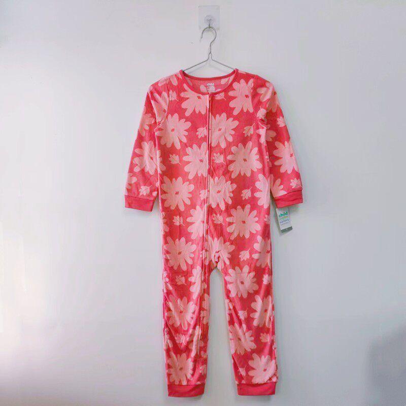 Детский флисовый зимний пижамный комплект Watermelon Red 8t Is Suitable for Height 125-135cm