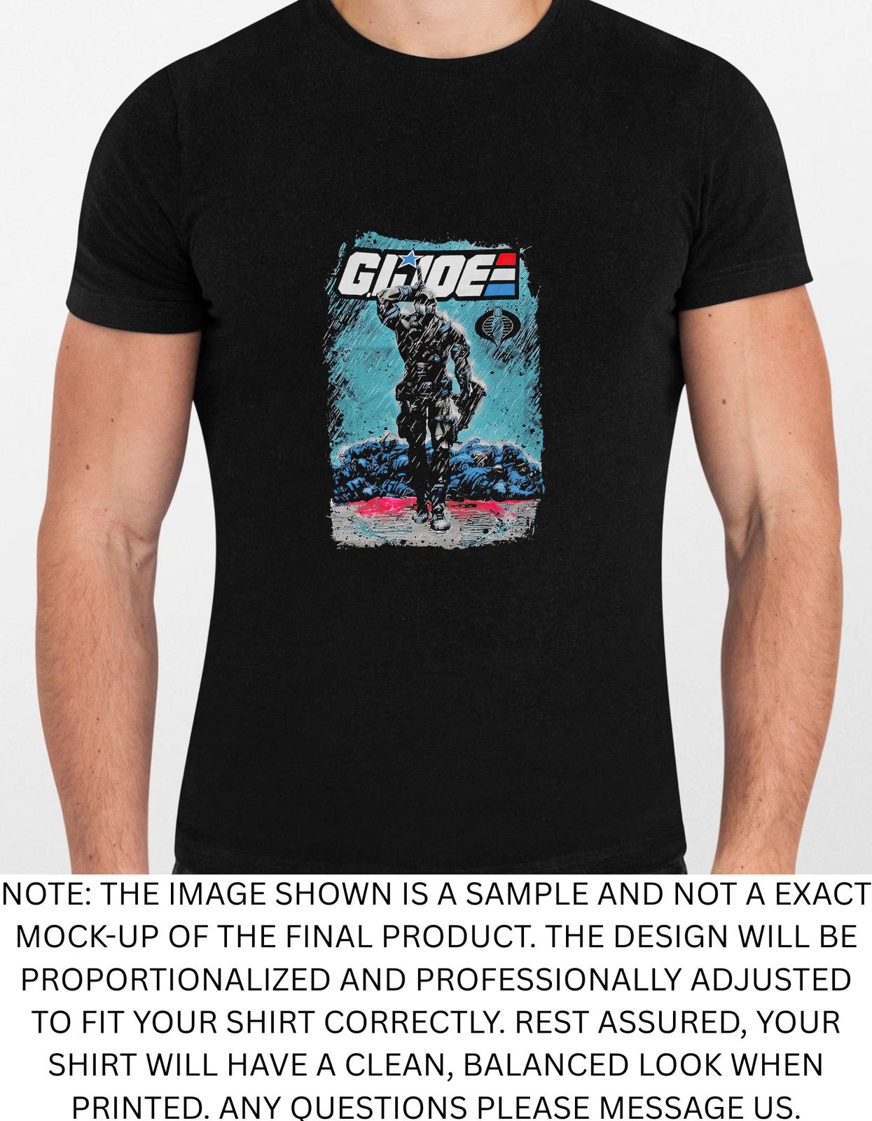 Men s and Women s T-shirts Gi Joe Graphic M