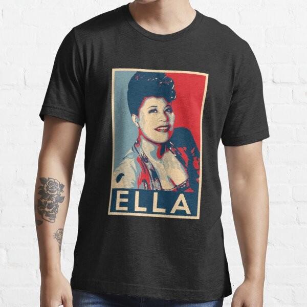 Ella Fitzgerald Dream A Little Dream Of Me Into Each Life Some Rain Must Fall Unisex T-Shirt S