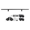 Rolling Library Sliding Ladder Hardware Kit with Brake 3.3FT Round Tube