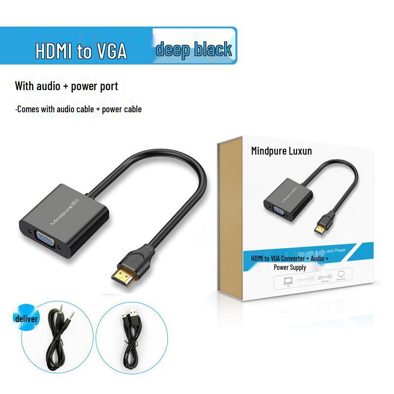 1080p HDMI zu VGA Konverter für Laptop - Schnelle Lieferung