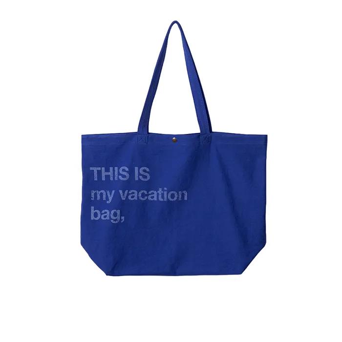 T.I.M Tote Bag Blue