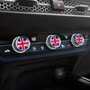 INIV2 British Union Jack Flag Car Stickers UK Decal Vinyl Decoration Motorcycle Decor Stickers Waterproof Sunscreen Car Styling Cover