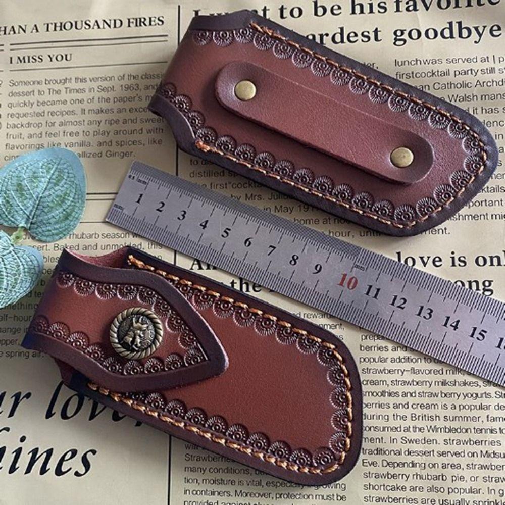 Fodero per coltello multistile con fibbia per cintura da vita, copertura protettiva per coltello, accessori per esterni