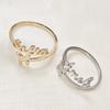 Customized Letter Love Ring Stainless Steel Women's Fashion Trend Wedding Party Jewelry Accessories Gifts