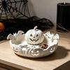 Pumpkin Tray for Halloween 3D Printed Jewelry Holder, Spooky Trinket Keys, Unique Holiday Gift Friends Rings, Earrings, Decorative Storage Organizer