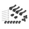 Replacement Parts for Hard Tri-Fold Tonneau Cover Kit T-Bolt, Rear/Front Clamp
