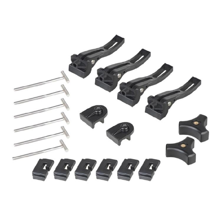 Replacement Parts for Hard Tri-Fold Tonneau Cover Kit T-Bolt, Rear/Front Clamp