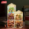 Jaki Super Town Building Blocks Toys Street Scene General Store Model Assembly Toy Desktop Ornament Children'S Birthday Gift