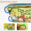 Montessori Toys Quiet Book My First Busy Book DIY Puzzle Dinosaurs Fruits Animals Transportation Matching Game Educational Toys