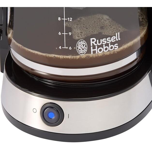 Кофеварка Russell Hobbs Heaton черный/нержавеющая сталь (27400-56)