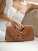 Handbags for Women   Gold Luxury Designer Brand Handwoven Noodle Bags Leather Pulled Hobo Silver Evening Clutch Chic