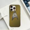 Star T-Trek Movie Logo Phone Case For IPhone 17 16 15 14 13 12 11 ProMax Plus Ripple Cover Shockproof