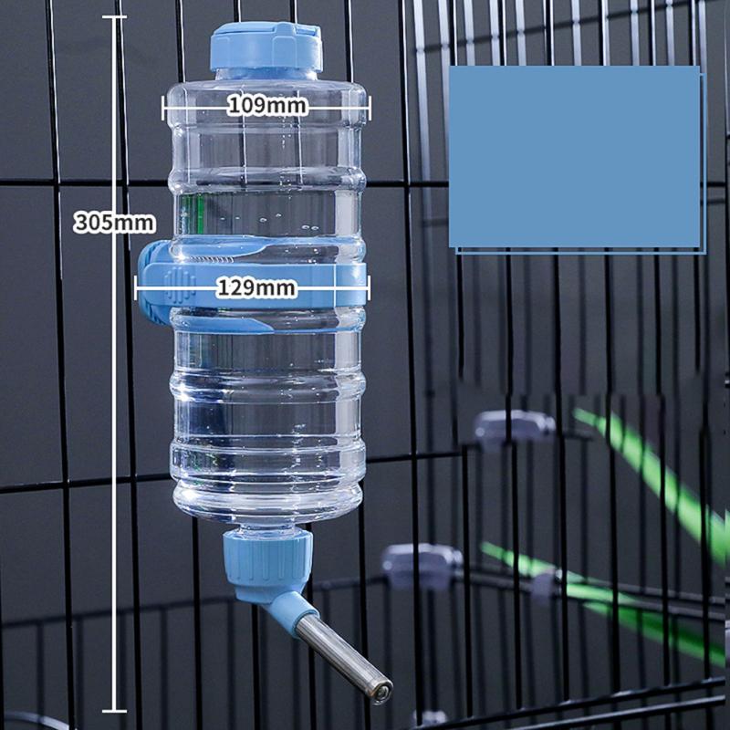 Fântână de băut pentru câini Tip suspendat Sticla de apă pentru animale de companie Bilă de rulare Apa de hrănire automată pentru mici