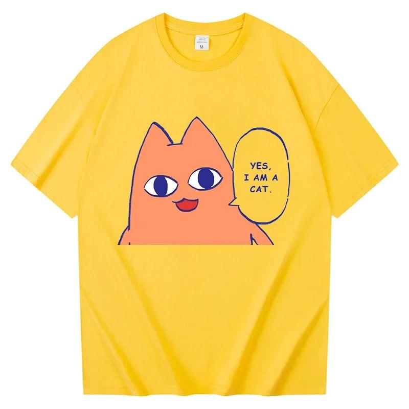 

Azumanga Daioh Chiyo Mihama Футболки ЖЕНСКИЕ Футболки в стиле манга/комиксы Футболки из 100% хлопка Чувство дизайна Удобная уличная одежда 4XL