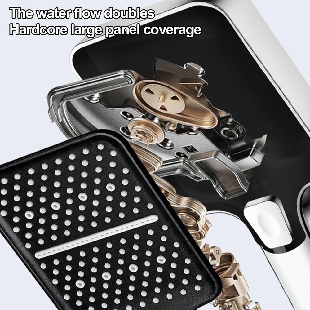 Plastic High Pressure Shower Head Large Flow 3 Mode Adjustable Handheld Shower Head Easy Install Water Saving Shower Sprayer