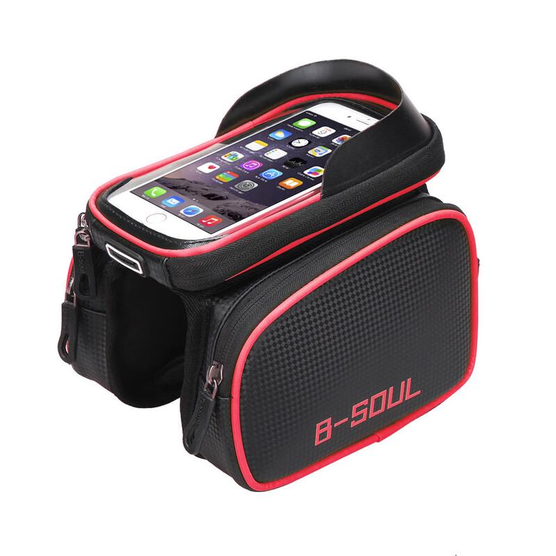 Junshi Waterproof Bicycle Phone Frame Bag