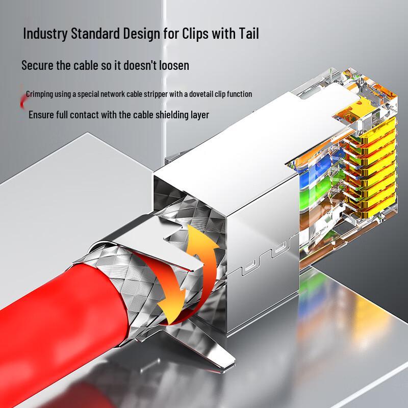 AMPCOM RJ45 Network Connectors & Crimping Tools