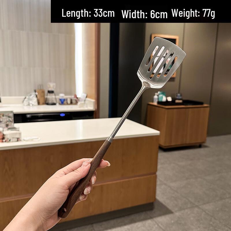 ZISIZ Small Walnut Mushroom Spatula (2-Pack)