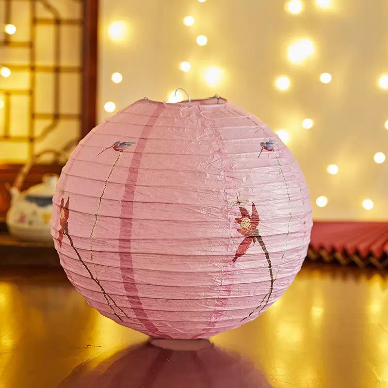 2025 Chinese Style Red Lantern: Dragon Boat & Mid-Autumn Festival Decorative Pendant with Luminous Design for Spring Festival & National Day.