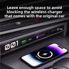 For Zeekr 001 2021-2026 Central Console USB Type-C Fast Charger Shunt Docking Station Car Interior Modify Accessories