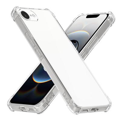 Per Apple iPhone 16E 16 E Custodia Trasparente Silicone Morbido Custodia per Telefono Per Iphone SE 4 SE4 2025 Funda Trasparente Antiurto Copertura Airbag