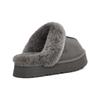 (WMNS) UGG Disquette Fluff Gray Slippers Women's 1122550-CHRC
