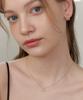 Tatiana (Silver 925) Lovely Bright Ribbon Necklace Nz2172