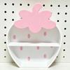 1Pcs Desktop Storage Rack Cute Strawberry Double-Layer Storage Cabinet Girly Heart Ornaments Hand-Made Display Box Storage Rack