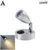 RV Lights Interior Reading Lamp LED Bedside Lamp 3W RV Wall Sconce Light Fixtures Rotatable Spot Lights Boat Camper Van Lamp