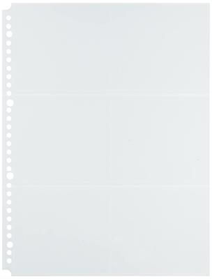 Topla Dolum Şeffaf Cep Yaprağı A4 6 Cepli 30 Delikli 2 Sütunlu 3 Sütunlu 10 Yaprak S-4230