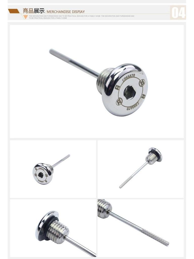 Kymco Xciting 250 CT250 Diebstahlsicherer Ölmessstab/Einfülldeckel