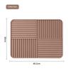 1Pc Foldable Dish Drying Mat Silicone Drain Mat For Kitchen Tableware Non-slip Drying Pad Dish Drain Mat Quick Draining For Home