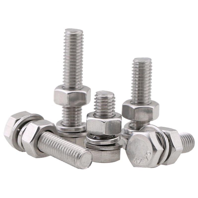 304 Stainless Steel Hex Bolt & Washer Assortment Kit
