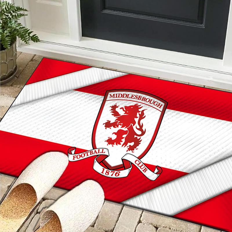 1PC rug Red Lion Football Club Carpet, Chair Rug,Area Rug for Office Bedroom living rooms bedroom, Doormat decor Christmas fan gifts