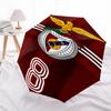 1pc B-Benfica Umbrella, Sun Protection, And UV Shielding. It Has Eight Sturdy Ribs for Outdoor Use And Perfect As a Holiday Gift