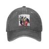 Morrigan Darkstalkers Denim Fabric Cap Casual Baseball Caps Adjustable Hat Summer Unisex Baseball Hats