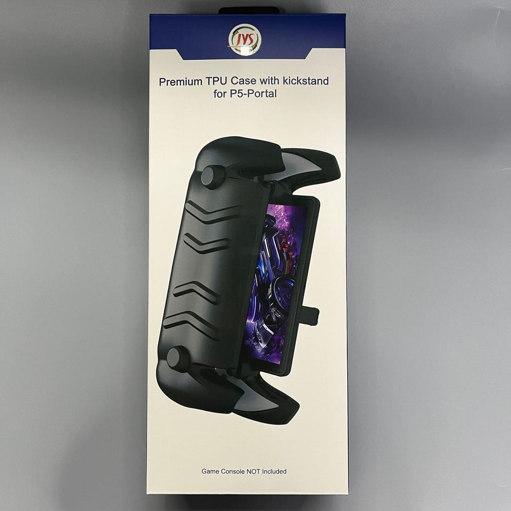 Custodia protettiva per PlayStation 5 Portal Remote Player con supporto, cover protettiva in TPU, antiscivolo e anti-caduta