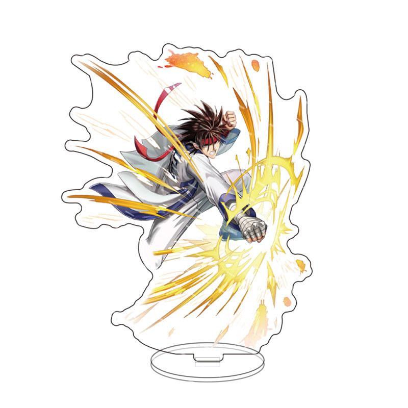 

15cm Anime Rurouni Kenshin Figures HIMURA KENSHIN Acrylic Stands Plate Desk Decor Standing Sign Fans Christmas Gifts 15CM 15 cm
