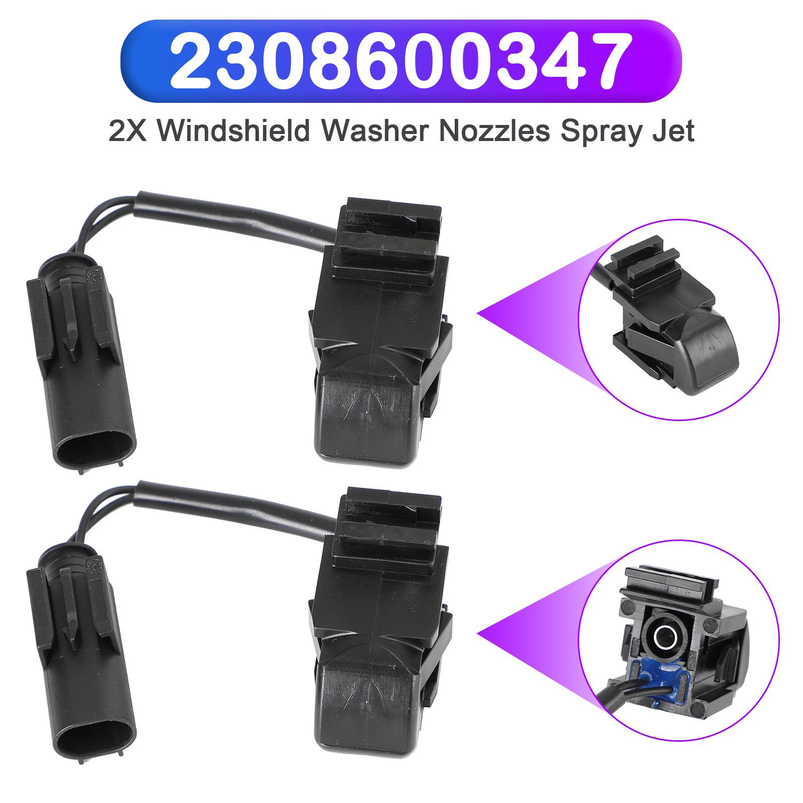 

2X Windshield Wiper Nozzle Spray Jet for Mercedes-Benz C E Class 2308600347