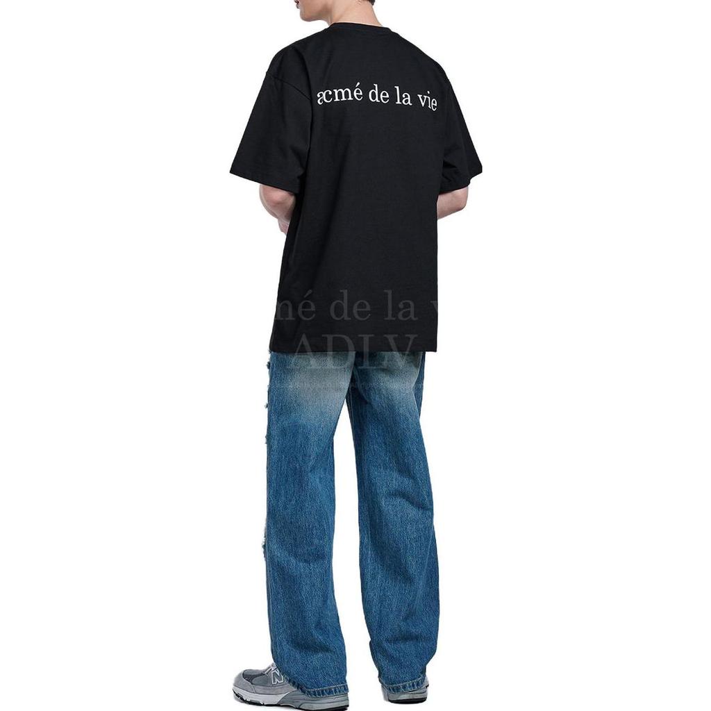 Acme De La Vie/ADLV T Shirt Unisex Black ADLV-21SS-SSBKBF-ESR