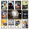 Back To The Future Poster Metal Tin Sign Vintage Home Decor Movie Wall Sticker Metal Plaque Retro Iron Painting Room Decor 30
