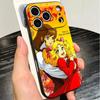 Candy 90s Cartoon Soft Phone Case for iPhone 16 16E 17 Air 15 Pro Max 14 Plus 13 Mini 11 12 7 Black Cover Back Shell